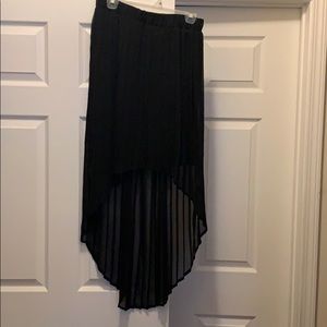 High-low skirt